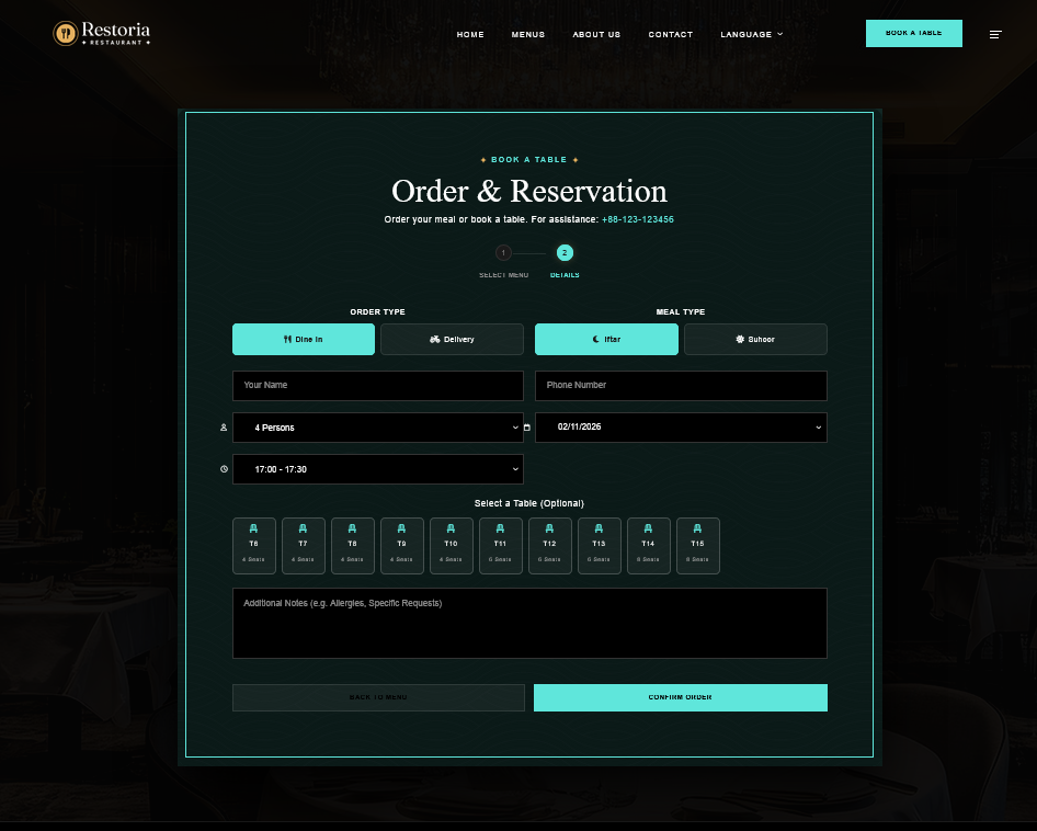 Restaurant - Smart Restaurant Management Platform
